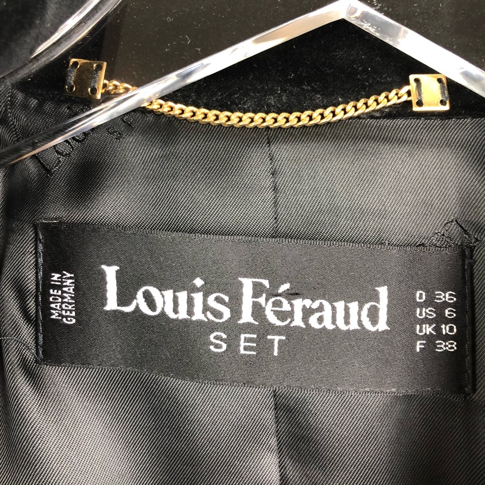 Vintage Black Louis Feraud Blazer | 6 - Picture 4 of 8